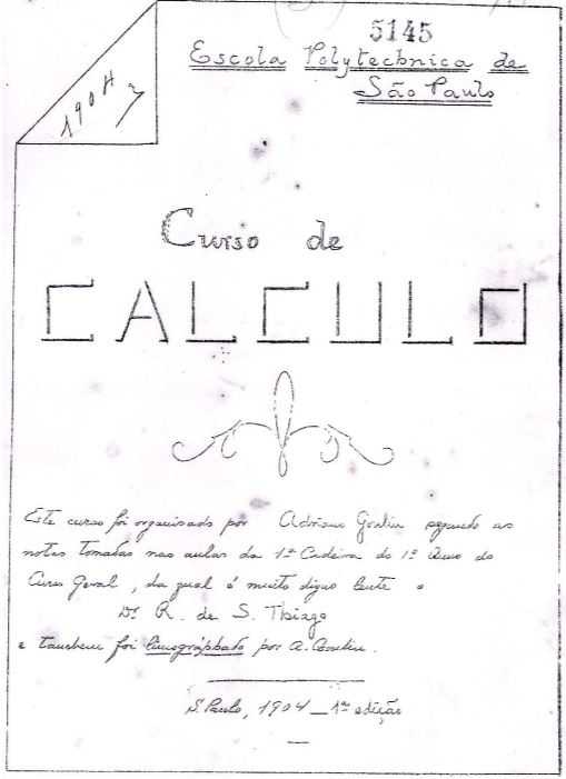 caderno de Adriano Goulet