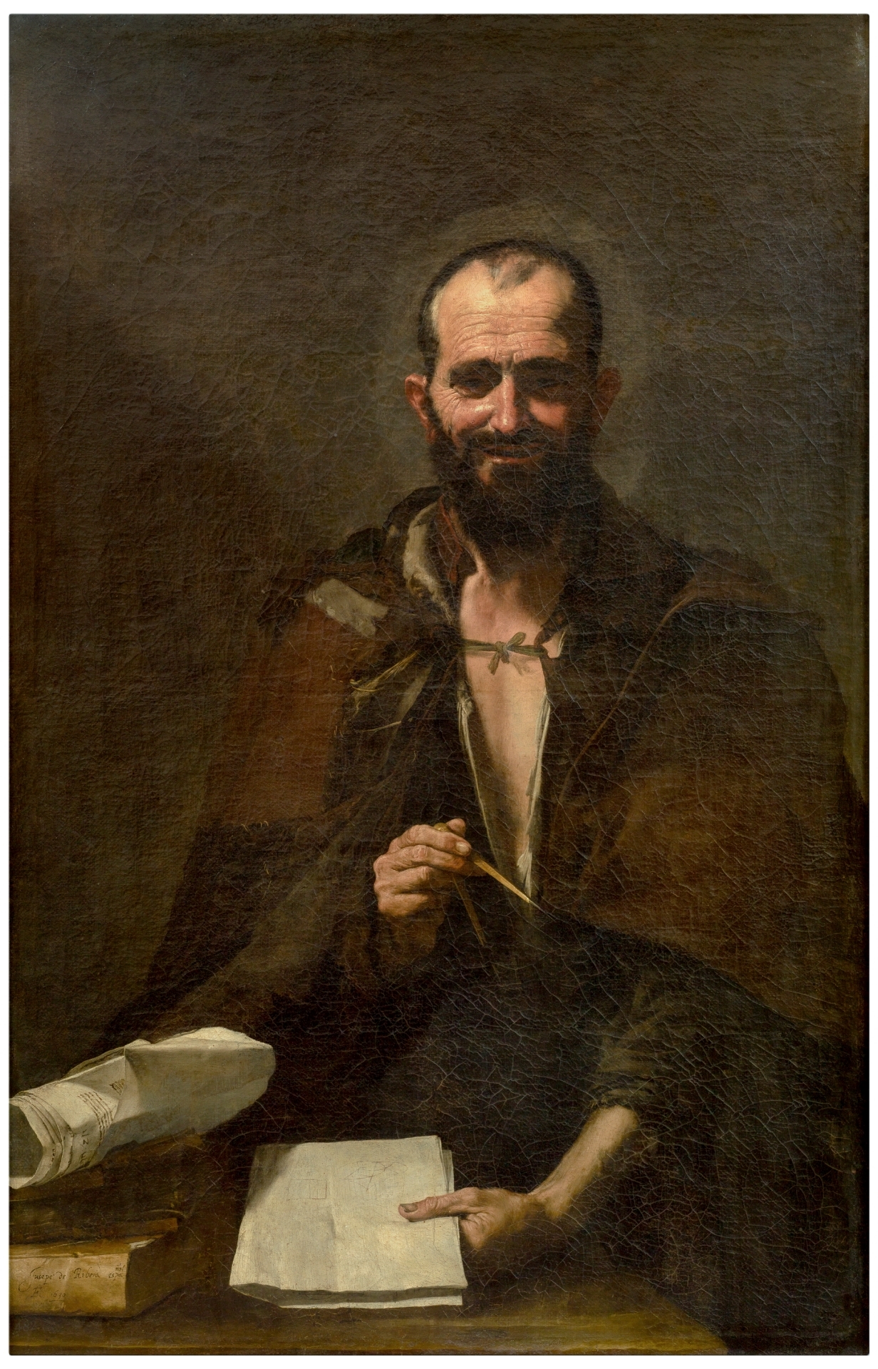 Retrato de Demócritus